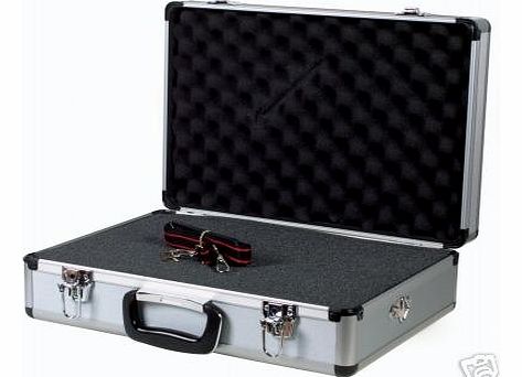 NIKKAI ALUMINIUM FLIGHT TRAVEL CAMERA TOOL CASE   CUBED FOAM ``NEW``