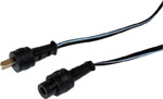 Nikkai Connect! Loudspeaker Plug to Socket Lead ( 2pin DIN Lead