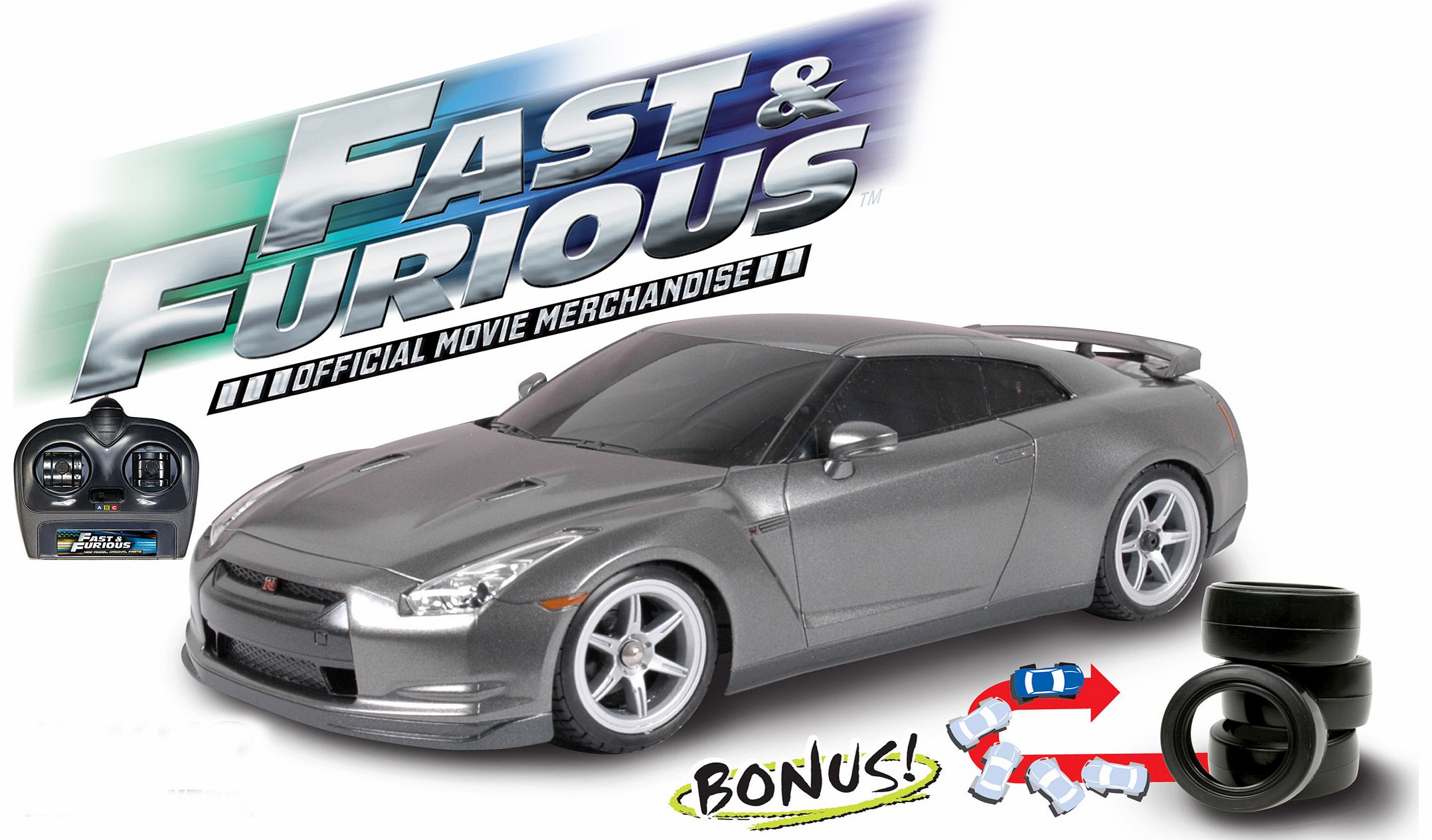 Nikko Fast and Furious RC Nissan GTR