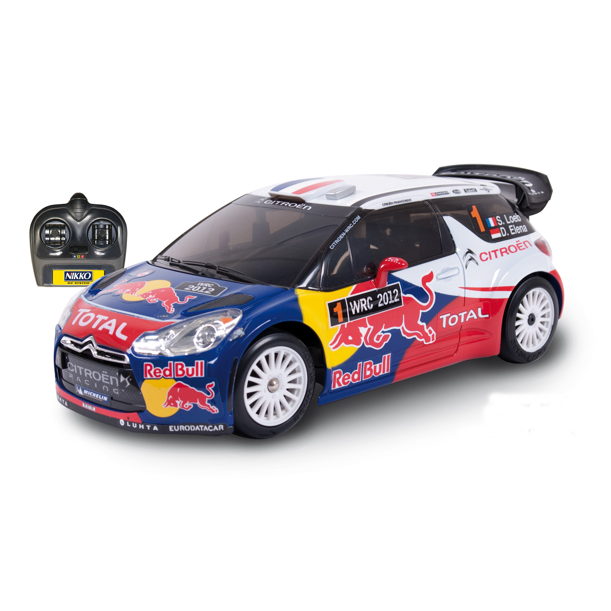 Nikko RC Citroen DS3 WRC Red Bull