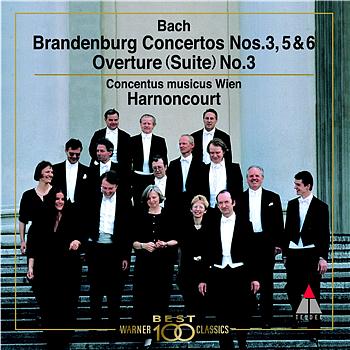 Nikolaus Harnoncourt and Concentus musicus Wien Bach: Brandenburg Concertos Nos. 3- 5- 6
