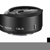 NIKON 1 18.5mm f/1.8 Standard Lens in Black