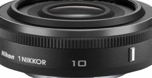 Nikon 1 NIKKOR 10mm f/2.8 Lens (Black)