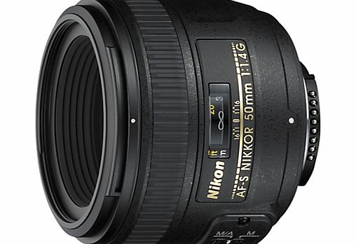 Nikon 50mm f/1.4G AF-S Standard Lens