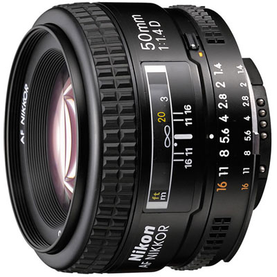 Nikon 50mm f1.4 D AF Lens