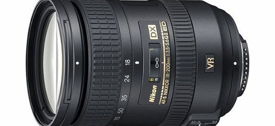 Nikon AF-S DX NIKKOR 18-200mm f/3.5-5.6G ED VR II Lens