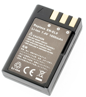 Nikon Compatible Digital Camera Battery - EN-EL9 - PL196B-531 (DB49)