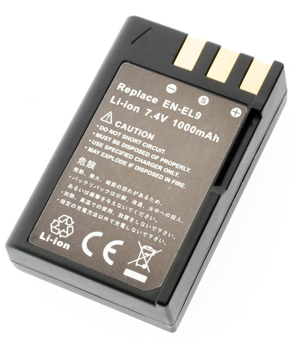 nikon Compatible Digital Camera Battery - EN-EL9
