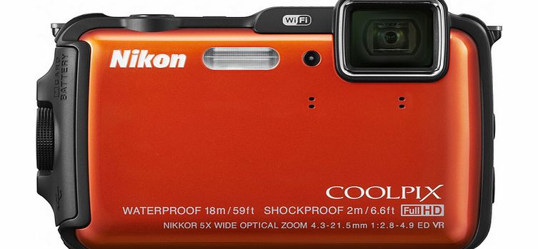 Nikon Coolpix AW120 Orange