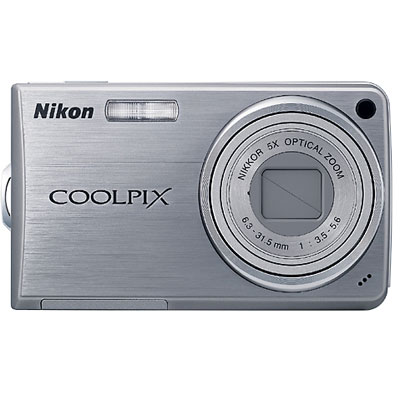 Coolpix S550 Silver Compact Camera