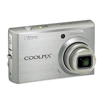 nikon Coolpix S610 Titanium Silver Compact Camera