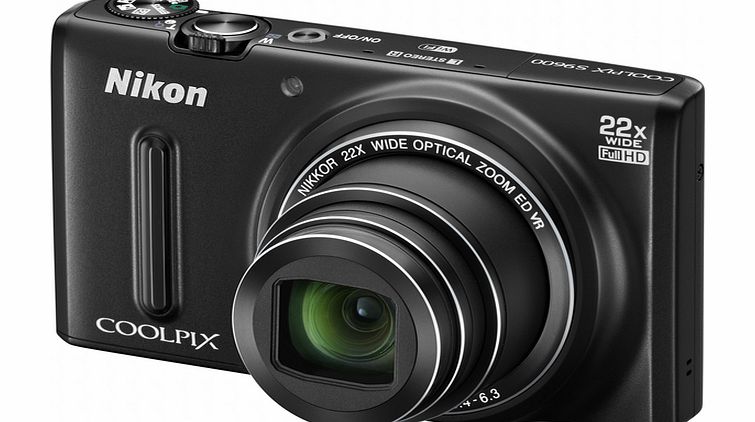 Nikon Coolpix S9600 Black