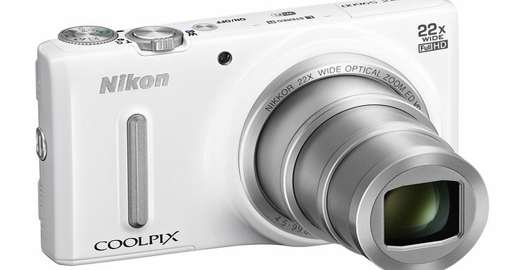 Nikon Coolpix S9600 White