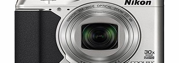 Nikon COOLPIX S9900 Compact Digital Camera - Silver (16.0 MP, CMOS Sensor, 30x Zoom) 3.0 -Inch LCD