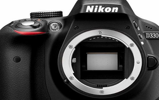 D3300 Digital SLR Camera Body Only - Black (24.2MP) 3.0 inch LCD