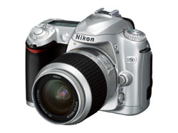 NIKON D50 28-100lens Silver
