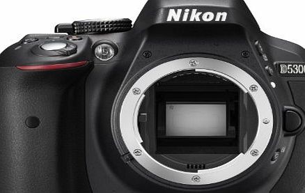 D5300 Digital SLR Camera Body Only - Black (24.2 MP) 3.2 inch LCD with Wi-FI and GPS