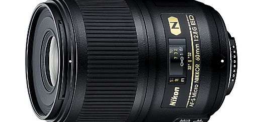 Nikon FX 60mm f/2.8G ED AF-S Micro Lens