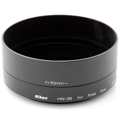 Nikon HN-26 73mm Lens Hood for 62mm Polariser