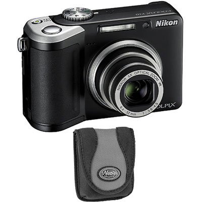 Nikon P60 Black Compact Camera with Bag
