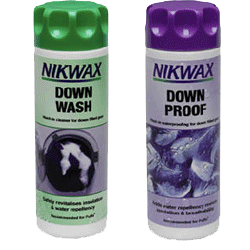 Nikwax Down Wash and Down Proof Mini Twin Pack