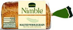Nimble Malted Wholegrain Bread (400g)