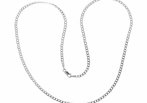 Nina B Sterling Silver Flat Curb Chain