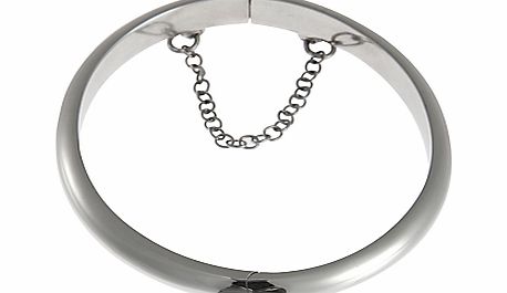 Nina B Sterling Silver Hinged Baby Bangle