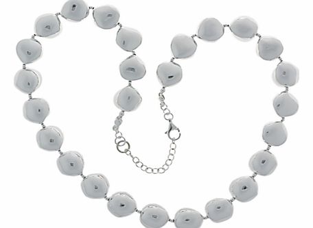 Sterling Silver Nugget Necklace