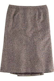 Nina Ricci Tweed bustle skirt