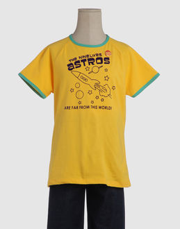 NINELIVES TOP WEAR Short sleeve t-shirts BOYS on YOOX.COM