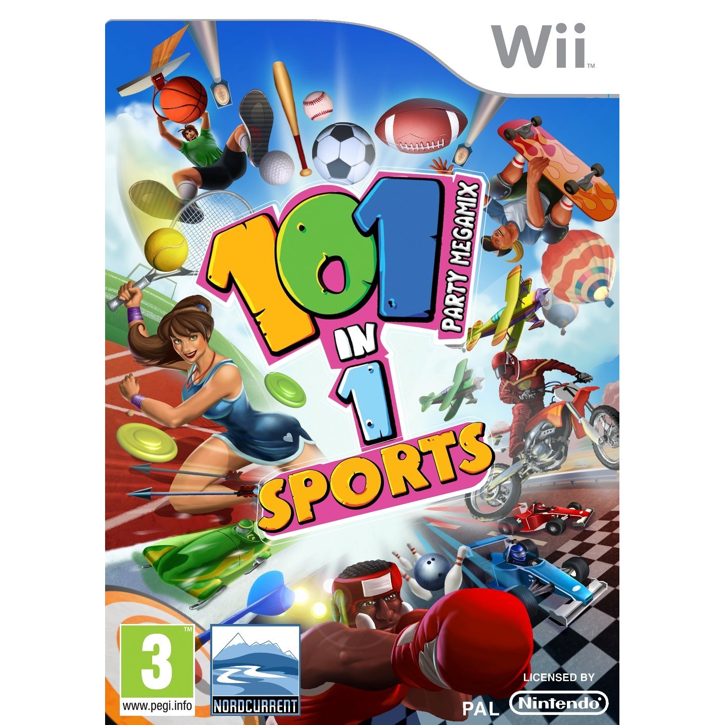 NINTENDO 101 in Sports Party Megamix Wii