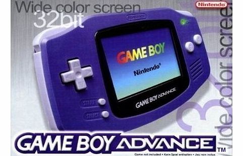 Nintendo Gameboy Advance Purple Console (GBA)