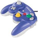 GameCube Controller Clear & Purple