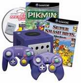 Gamecube Purple Gamers Pack