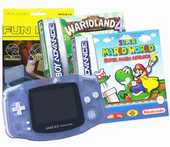 NINTENDO GBA Blue pack
