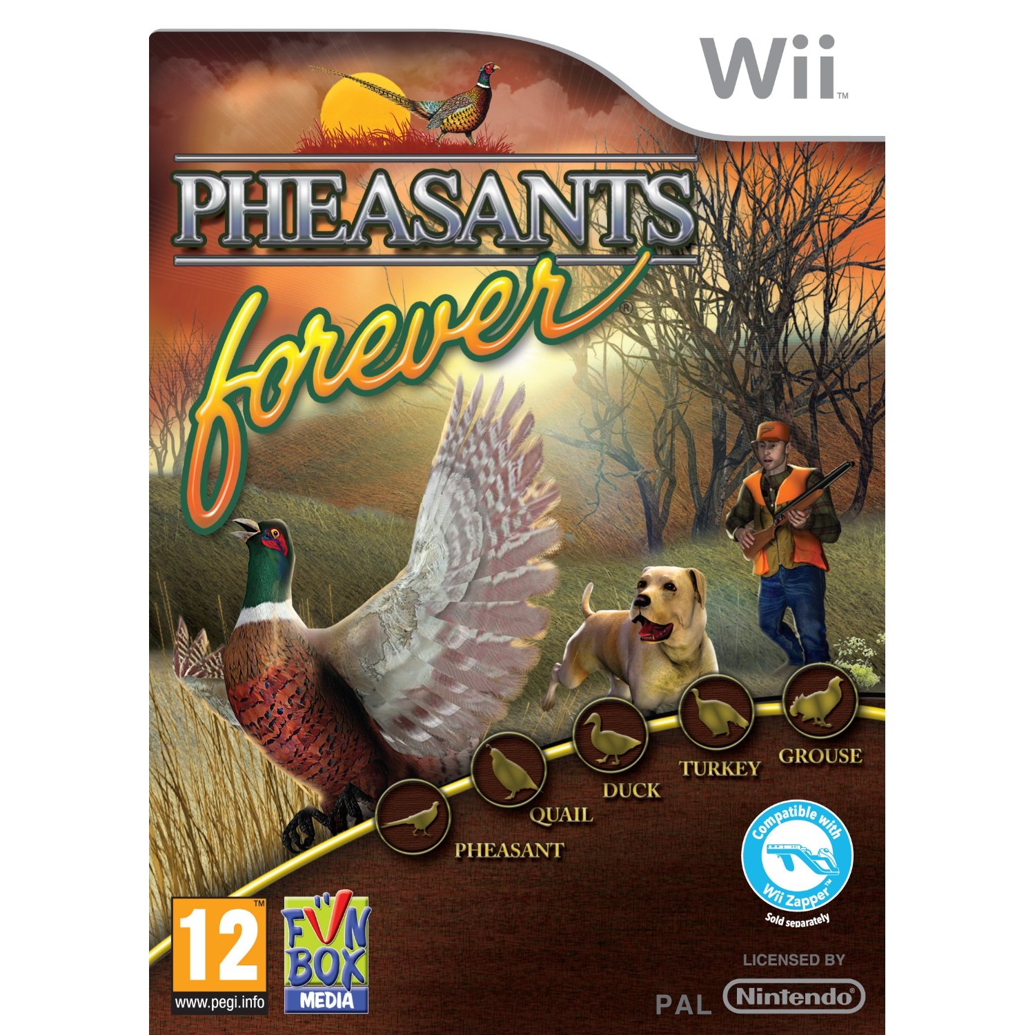 Nintendo Pheasants Forever Wii