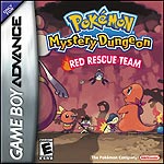 Pokemon Dungeon Mystery Red Version GBA