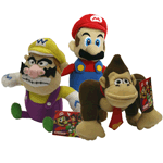 Nintendo Soft Toy Pack: Featuring Mario, Wario  