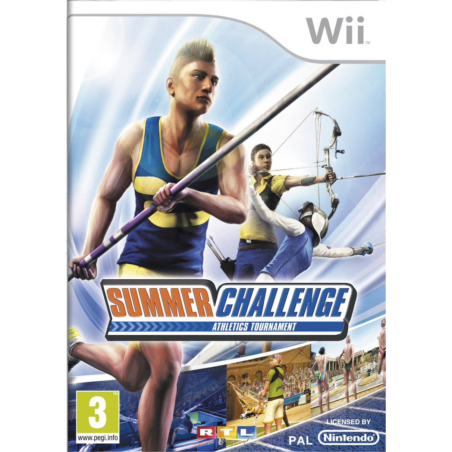 Nintendo Summer Challenge Athletics Tournament Wii
