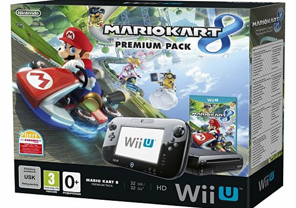 Wii U 32GB Premium Pack with Mario Kart 8 (Nintendo Wii U)
