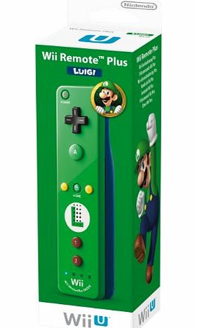 Wii U Remote Plus Controller - Luigi Edition