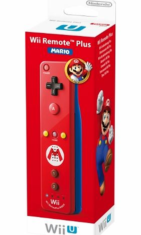 Wii U Remote Plus Controller - Mario Edition