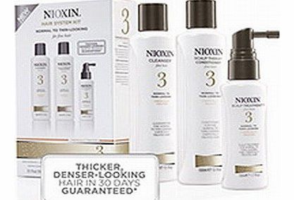 Nioxin Hair System 3 Starter Kit