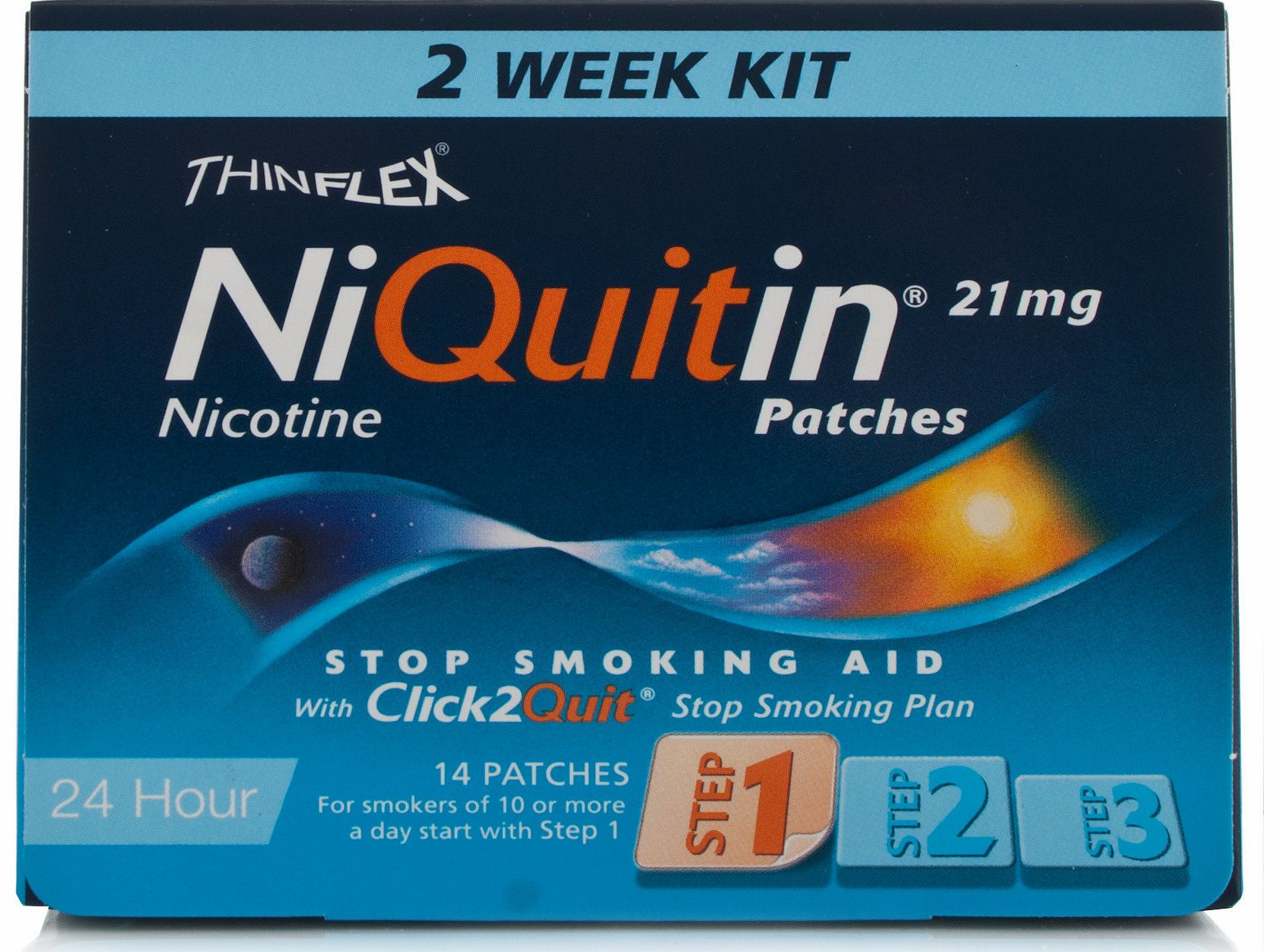 Niquitin 14 Day Patches 21mg Step One
