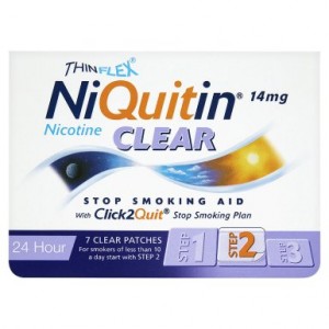 niquitin 14mg Clear 24 Hour 7 Clear Patches Step 2