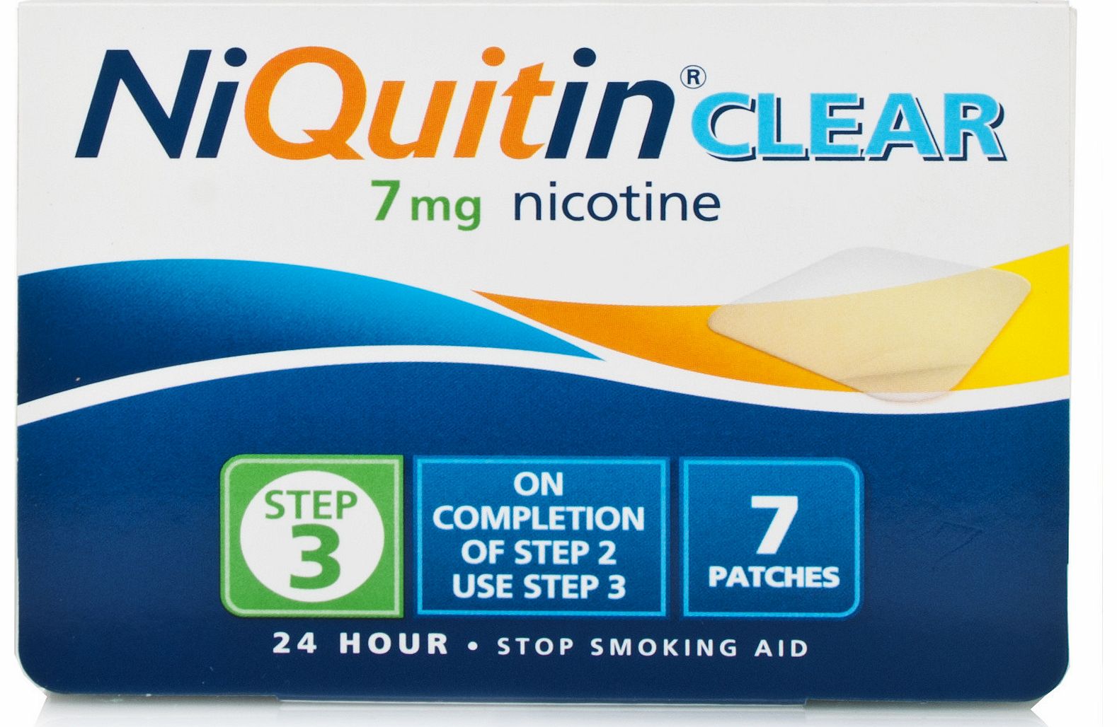 Niquitin Clear 7mg Step Three
