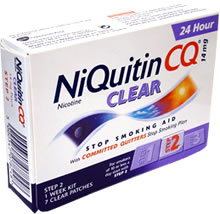 Niquitin CQ Clear Step 2 14mg 7 patches