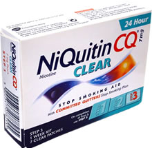 Niquitin CQ Clear Step 3 7mg 7 patches