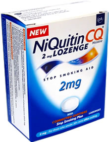 Niquitin CQ Lozenge Step 2 2mg 72 lozenges